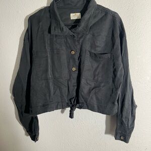 Marine Layer Charcoal Utility Jacket